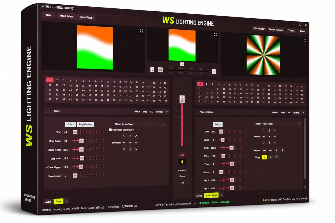 WS Lighting Engine Layer Effects & Decks
