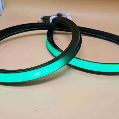 12V ws2811 28pixel 84 led digital silicone Pixel flex neon led with size 20mmX20mm with positive lighting direction