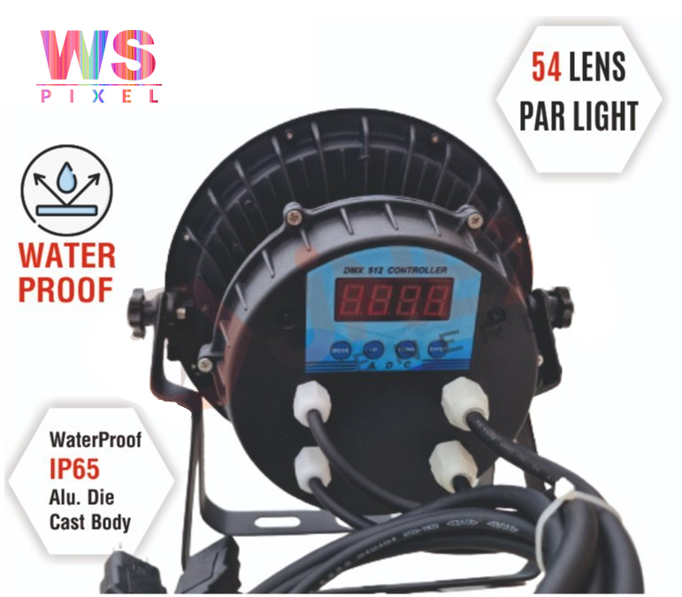 DMX Waterproof LED Par Light 54 RGBW Led