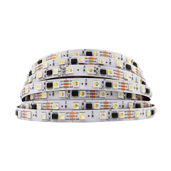WS2814 RGBWW Pixel addressable strip DC 12V 60Pixel/Meter