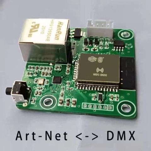 Art net signal to dmx512 signal converter