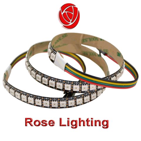 DC5V Addressable RGB flexible 144led/m strip HD107s withÂ  fastest pwm refresh rate:27kHZ and transfer speed 40M bps