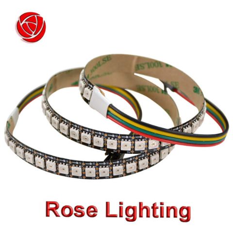 DC5VÂ  Individually Addressable 5050 RGBÂ  LED Strip HD107s 60leds/MÂ 27K HZ PWM refersh rate and Max transfer speed is 40M bps