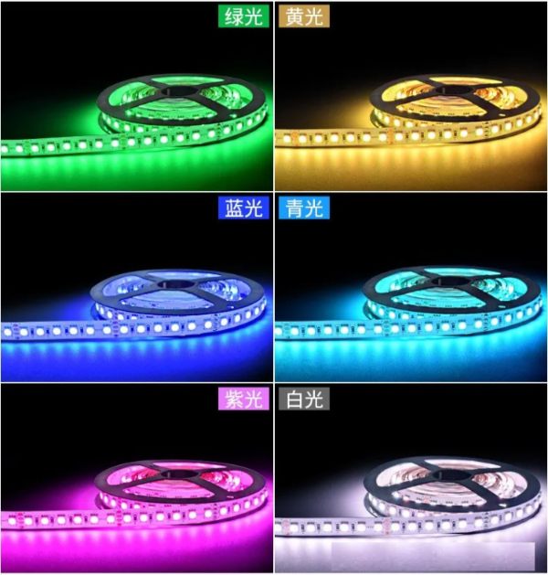 Narrow 5mm width 4040 SMD RGB flexible led strip 120 leds/m Dc12V  WS2811,  WS2812B, WS2815, Pixel Led, DMX, Art-net, Madrix live Controller, Flexible  Matrix