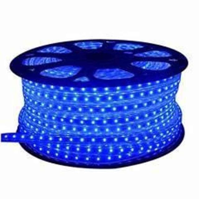 EGK Water Proof LED Rope light Blue 25 Mtr with Adapter.