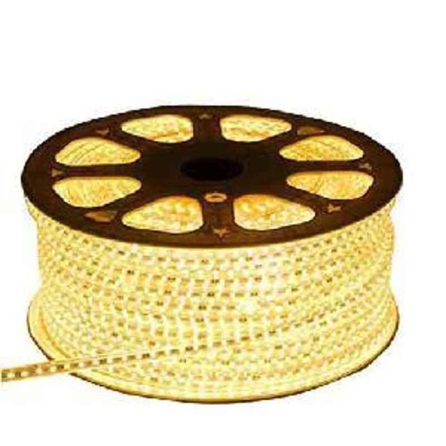 EGK Water Proof LED Rope light Warm White 25 Mtr with Adapter.