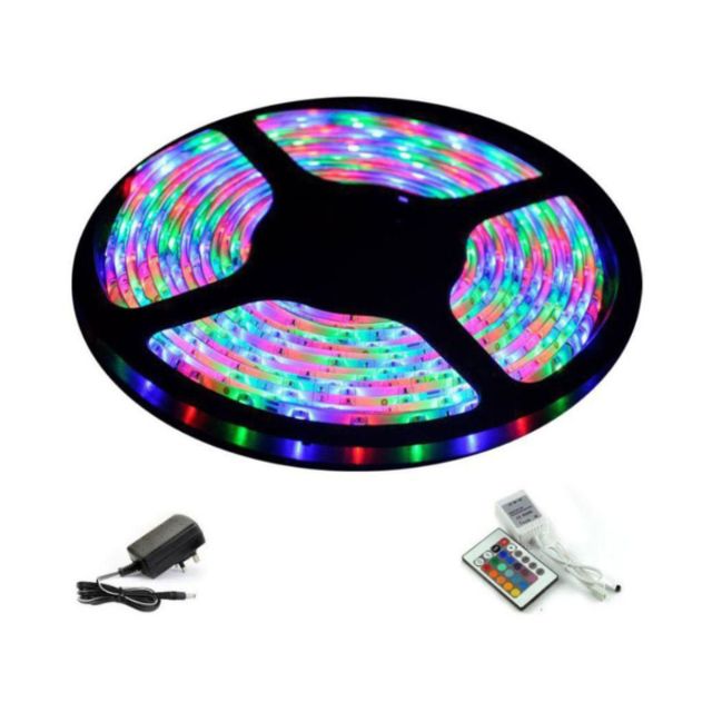 Ever Forever 5m Multicolour LED Light with IR Controller, Remote & Adaptor
