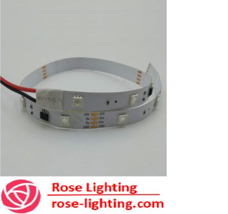 Pre-programmed Digital DC12VÂ  5050 RGBÂ  LED Strip GS8206 with 6K HZ PWM refresh rate and 12bits gray scales
