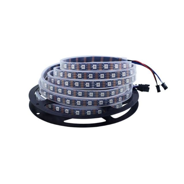 RGB LED Strip SMD5050, WS2815 (with controls, black, IP67, 12 V, 60 LEDs/m, 5 m)