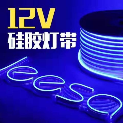 RGB silicone neon led flex tube with flat size 20mmX12mm( HXW)