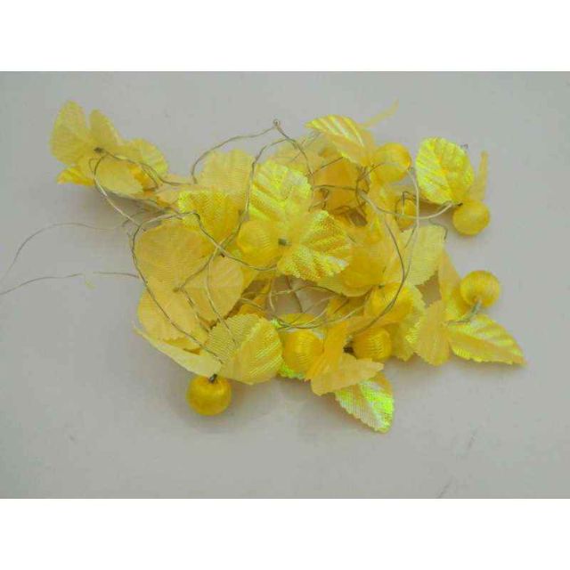 Tucasa Shiny Yellow Flower String Light, DW-348 (Pack of 2)