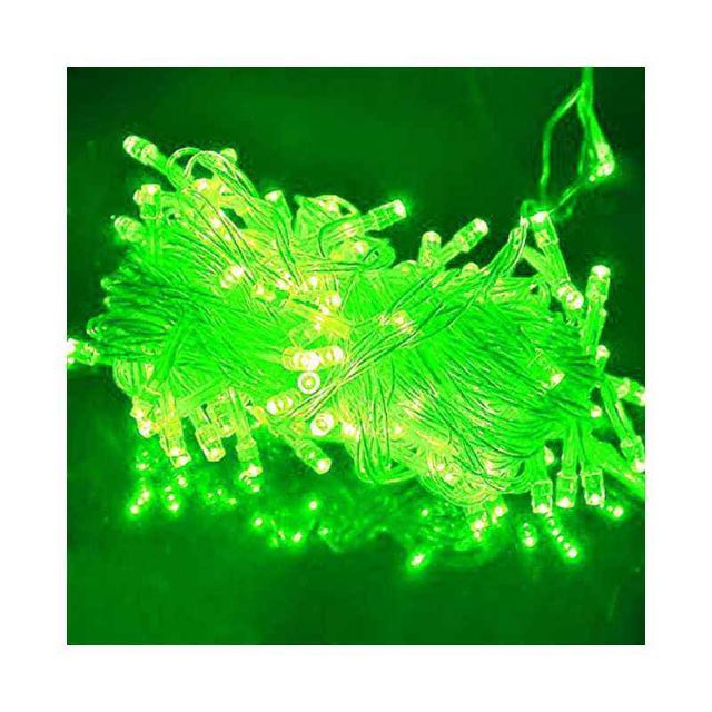 VRCT 4m Green Decorative LED String Rice Light (Pack of 2)
