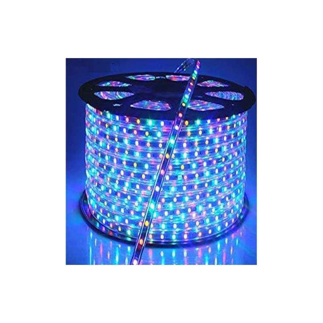 VRCT Classical 19.5m Multi Colour Waterproof SMD Strip Light with Adaptor, MultiColorSMD 19.5