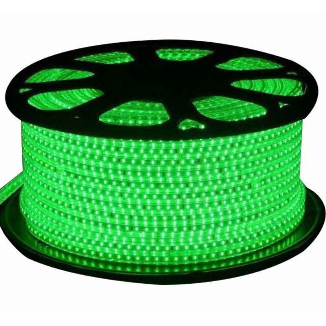 VRCT Classical 4.9m Green Waterproof SMD Strip Light with Adaptor, Green SMD 4.9